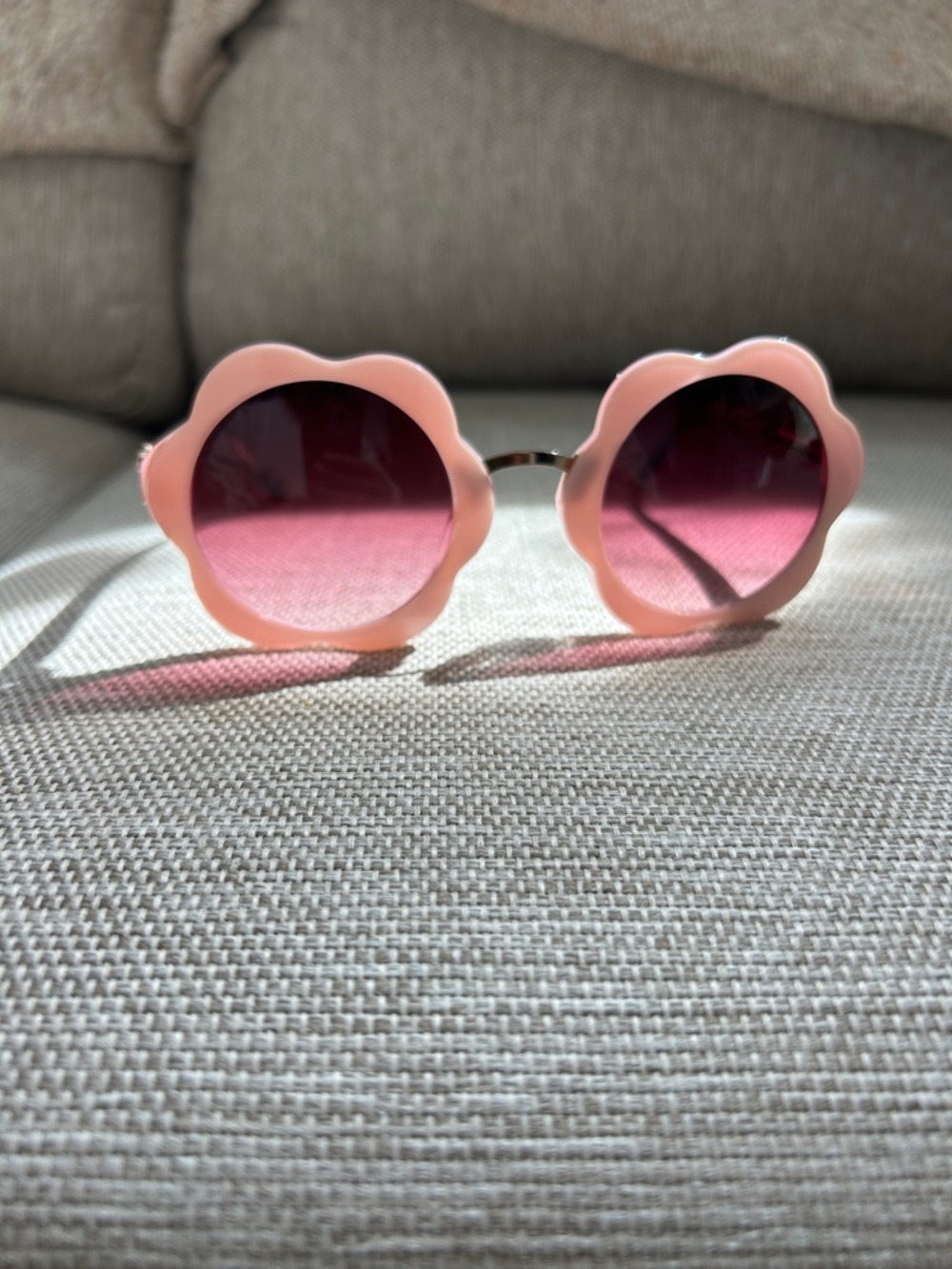 Betsey Johnson Rosy Pink Flower Sunglasses